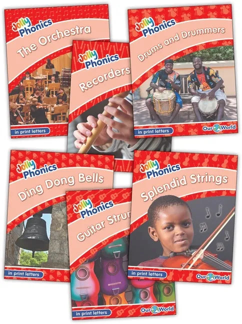 Jolly Phonics Readers Level 1, Our World: In Print Letters (American English Edition) - Paperback