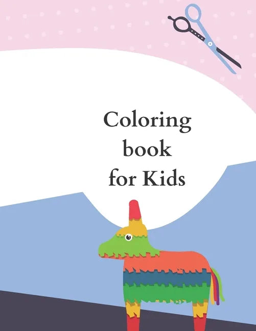 Coloring book for Kids: 50 Coloring Pages, Gift for Kids, Ages 3, 4, 5, Multi - Paperback