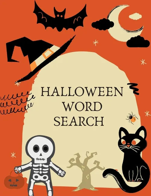 Halloween Word Search: Large Print Word Search Puzzle Book For Kids And Adults. Fall And Winter Word Search. Great for Giving Halloween Gifts for All! - Paperback