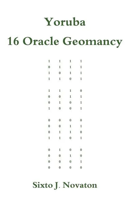 Yoruba 16 Oracle Geomancy - Paperback