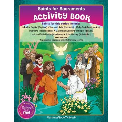 Saints for Sacraments Activity Book - Paperback