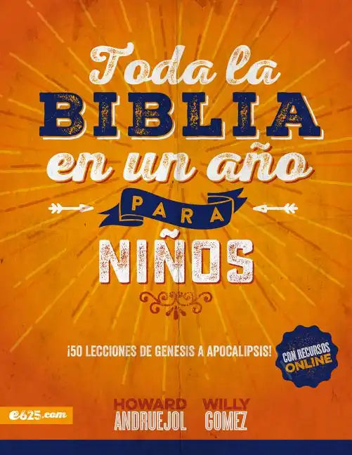 Toda La Biblia En Un Año Para Niños - Paperback