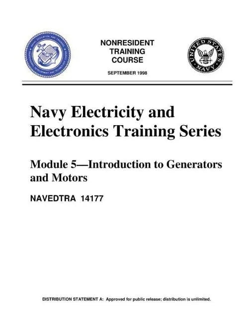 The Navy Electricity and Electronics Training Series: Module 05 Introduction To - Paperback