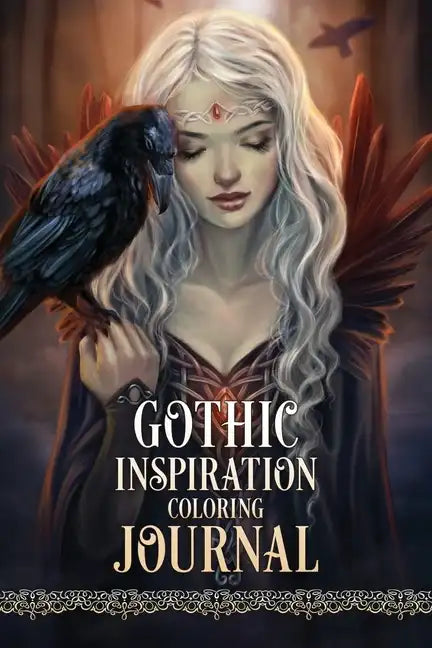 Gothic Inspiration Coloring Journal - Paperback