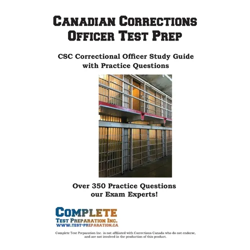 Canadian Corrections Officer Test Prep - Paperback