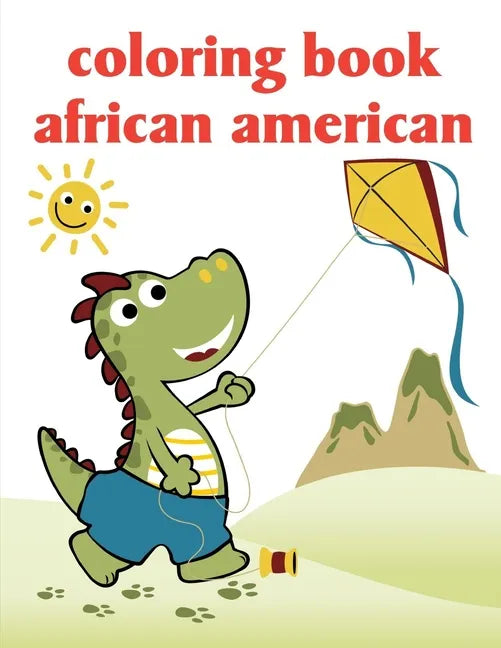 Coloring Book African American: Baby Funny Animals and Pets Coloring Pages for boys, girls, Children - Paperback