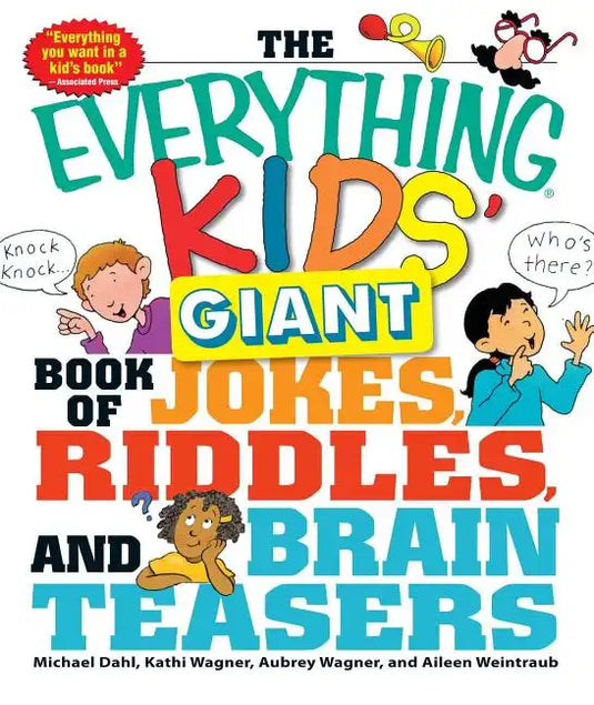 The Everything Kids' Giant Book of Jokes, Riddles, and Brain Teasers - Paperback