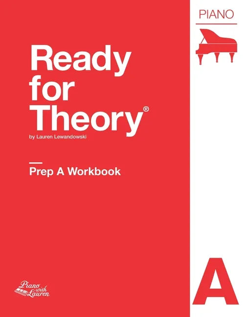 Ready for Theory: Piano Workbook, Prep A - Paperback