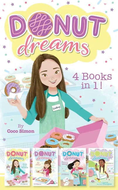 Donut Dreams 4 Books in 1!: Hole in the Middle; So Jelly!; Family Recipe; Donut for Your Thoughts - Hardcover