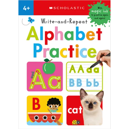 Write-And-Repeat Alphabet Practice - Paperback