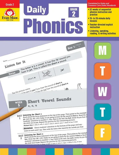 Daily Phonics, Grade 2 Teacher Edition - Paperback