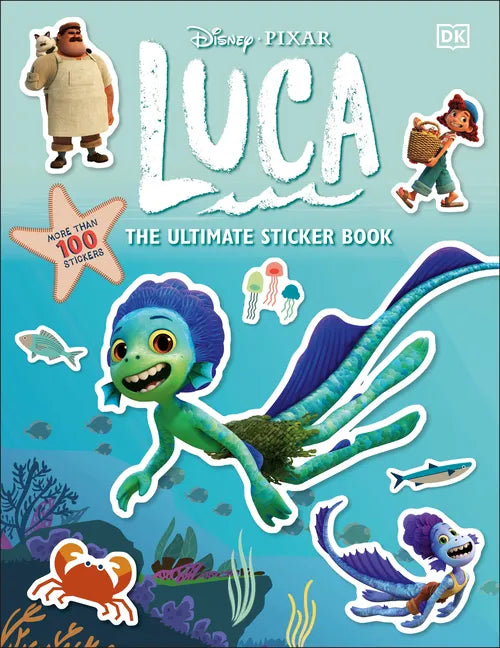 Disney Pixar Luca Ultimate Sticker Book - Paperback