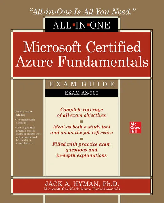 Microsoft Certified Azure Fundamentals All-In-One Exam Guide (Exam Az-900) - Paperback