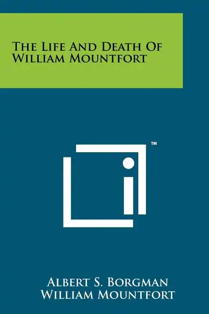 The Life And Death Of William Mountfort - Paperback