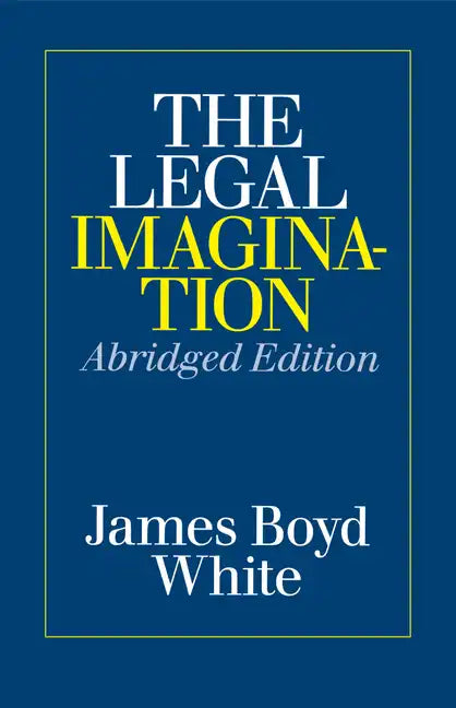 The Legal Imagination - Paperback