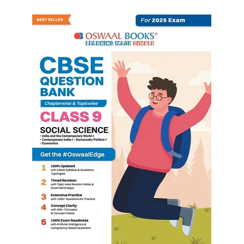 Oswaal CBSE Question Bank Class 9 Social Science, Chapterwise and Topicwise Solved Papers For 2025 Exams - Paperback