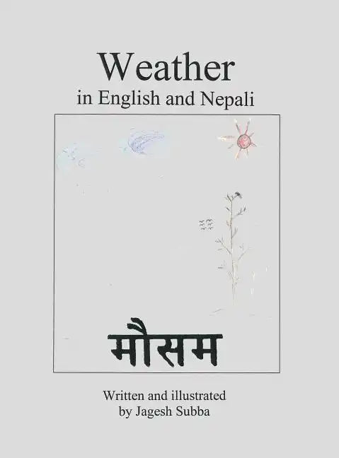 Weather: In English and Nepali - Hardcover