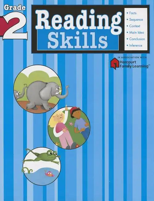 Reading Skills: Grade 2 (Flash Kids Harcourt Family Learning) - Paperback