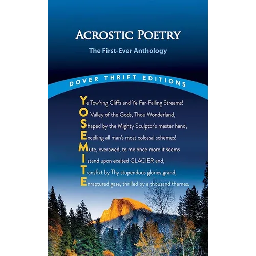 Acrostic Poetry: The First-Ever Anthology - Paperback
