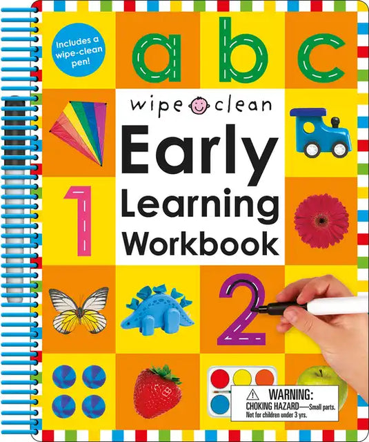 Wipe Clean: Early Learning Workbook: With Practical Exercises and Activities to Do Again and Again! - Spiral