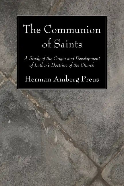 The Communion of Saints - Paperback