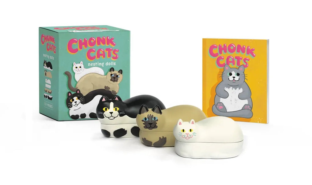 Chonk Cats Nesting Dolls - Paperback