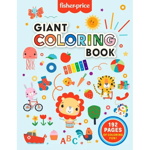 Fisher-Price: Giant Coloring Book - Paperback