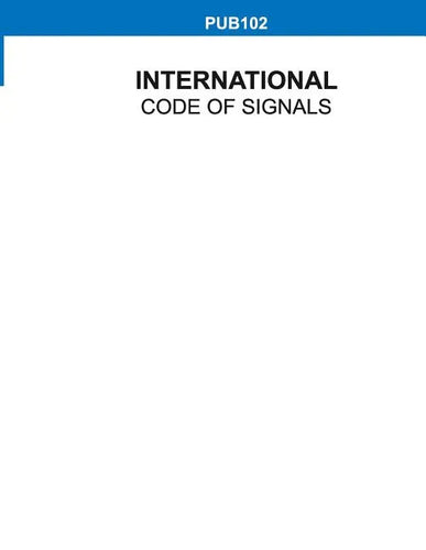 International Code of Signals, Pub 102 - Paperback