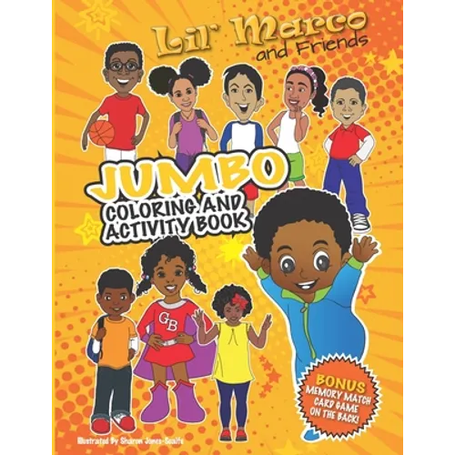 Lil' Marco and Friends Jumbo Coloring and Activity Book - Paperback