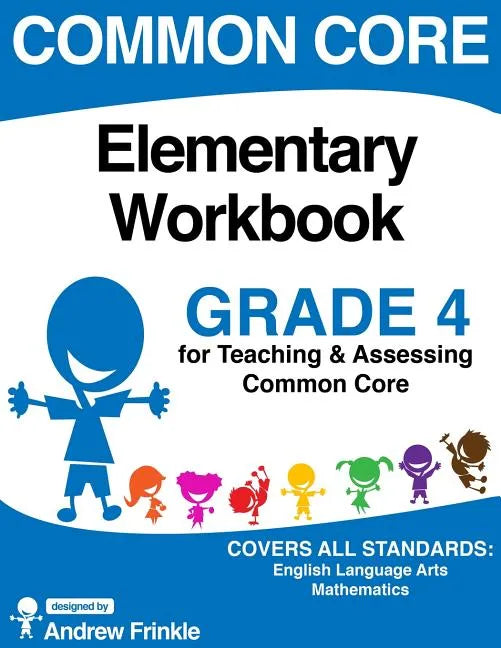 Common Core Elementary Workbook Grade 4 - Paperback