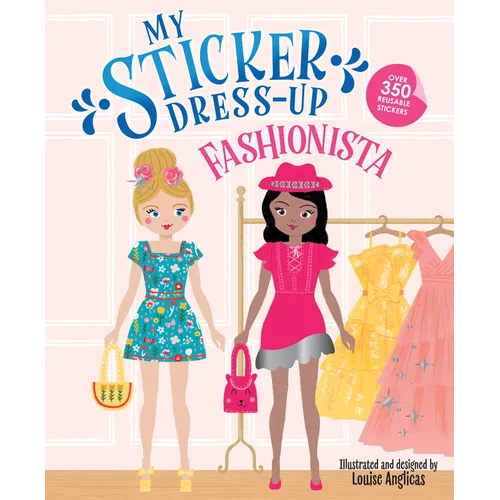 My Sticker Dress-Up: Fashionista - Paperback