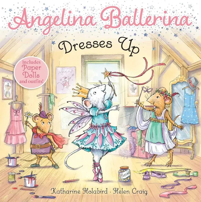 Angelina Ballerina Dresses Up - Paperback