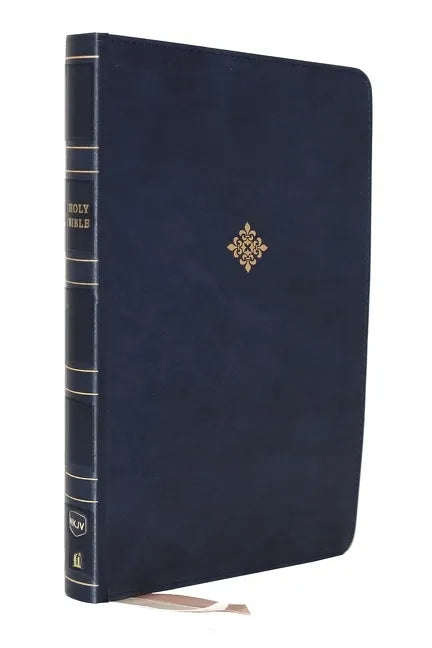 Nkjv, Thinline Bible, Large Print, Leathersoft, Blue, Comfort Print: Holy Bible, New King James Version - Imitation Leather