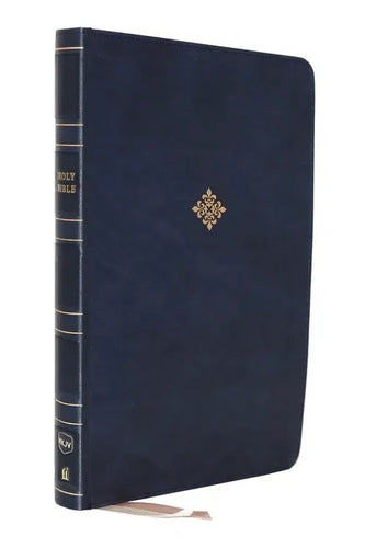 Nkjv, Thinline Bible, Large Print, Leathersoft, Blue, Comfort Print: Holy Bible, New King James Version - Imitation Leather