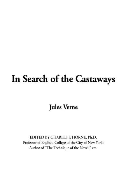 In Search of the Castaways - Hardcover