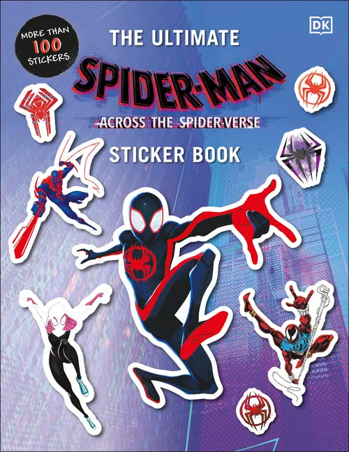 Marvel Spider-Man Across the Spider-Verse Ultimate Sticker Book - Paperback