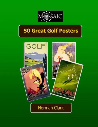 50 Great Golf Posters - Paperback