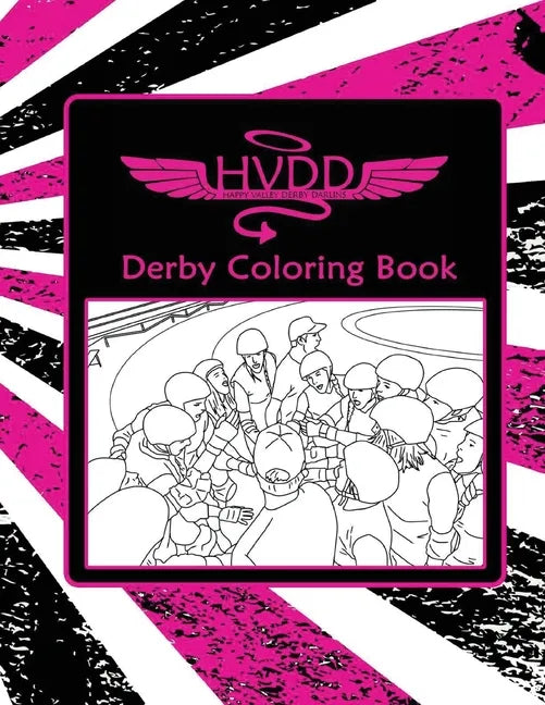 HVDD Roller Derby Coloring Book - Paperback