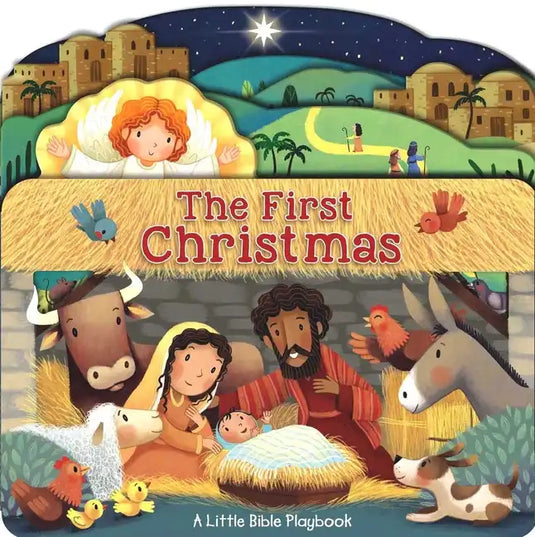Little Bible Playbook: The First Christmas - Board Book