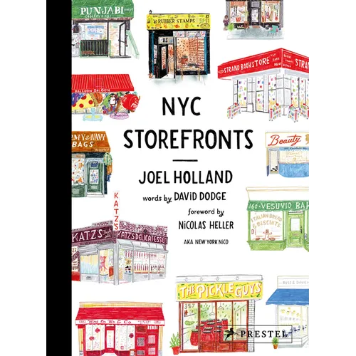 NYC Storefronts: Illustrations of the Big Apple's Best-Loved Spots (Compact Edition) - Hardcover