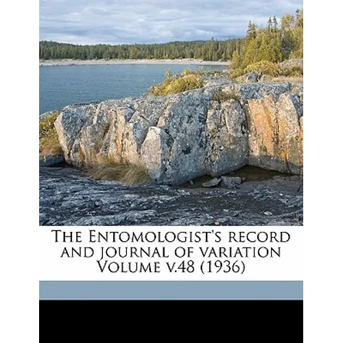 The Entomologist's Record and Journal of Variation Volume V.48 (1936) - Paperback