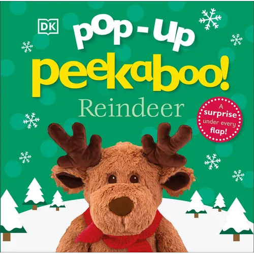 Pop-Up Peekaboo! Reindeer: A Wintery Surprise Under Every Flap! - Board Book