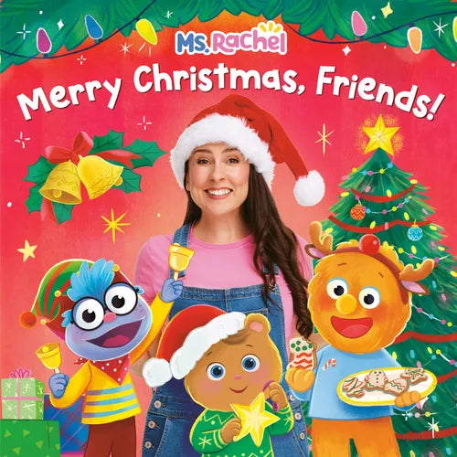 Merry Christmas, Friends! (Ms. Rachel) - Board Book