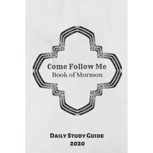Come Follow Me Book of Mormon Daily Study Guide 2020: Marble Cover Edition - Paperback