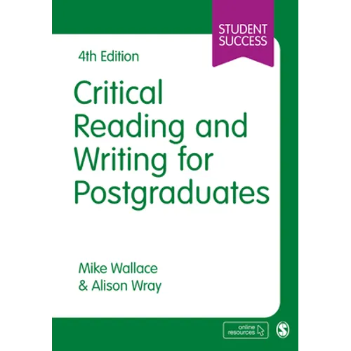 Critical Reading and Writing for Postgraduates - Hardcover