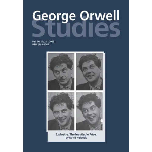 George Orwell Studies Vol.10 No.1 - Paperback