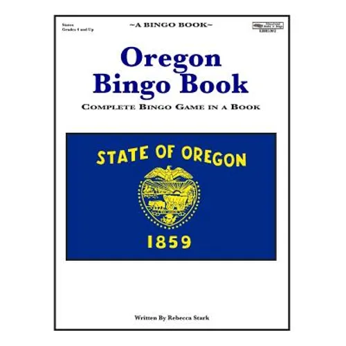 Oregon Bingo Book: Complete Bingo Game In A Book - Paperback