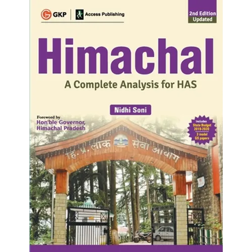 Himachal 2019-20- A Complete Analysis for HAS 2e - Paperback
