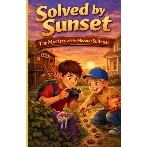 Solved by Sunset - The Mystery of the Missing Suitcase: A Two Brothers Mystery Series - Paperback