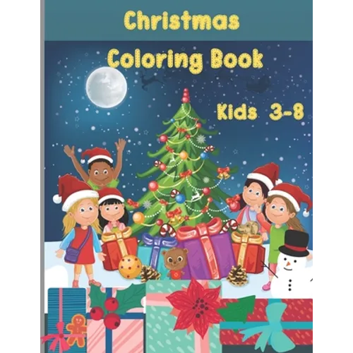Toddlers Easy Christmas Coloring Book: Simple Fun Large Image for kids age between 3-8. - Paperback